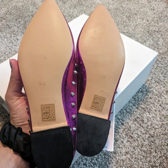 Beautiisoles metallic studded mule - Picture 6 of 6